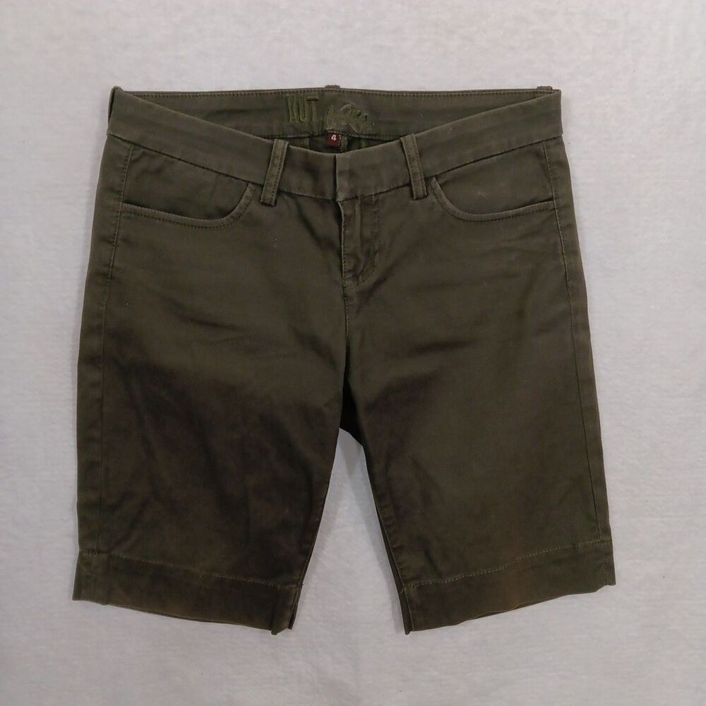 Kut From The Kloth Shorts Women's Size 4 Green - Picture 1 of 12